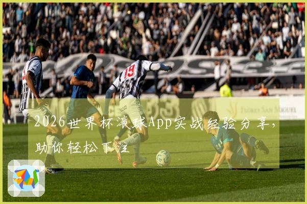2026世界杯滚球App实战经验分享，助你轻松下注