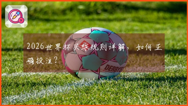 2026世界杯买球规则详解，如何正确投注？